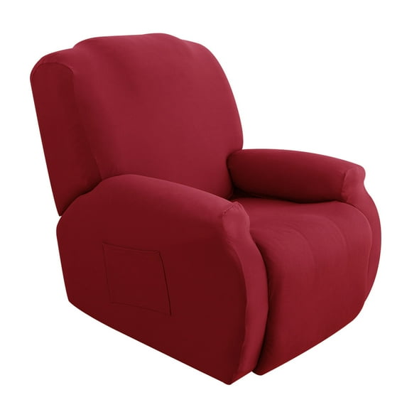 Gostoto Recliner Slipcover Couch Covers Stretch Chair Cover Chaise Lounge Cover Elastic Spandex Solid Furniture Protector