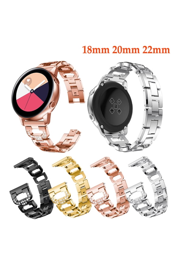 Stainless Steel Strap Watch Band Quick Release Pin Bracelet Metal Strap Watch Replacement Bands Watches and Smartwatches Wrist Band Width 18mm 20mm 22mm