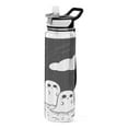 thumbnail image 1 of Gosts Clouds Sports Water Bottle 32oz with Straw for Kids Travel Mug BPA Free Leak Proof for School, 1 of 1