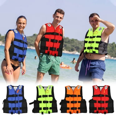 Gosuguu Adult Life Jacket ,Adjustable Buoyancy Vest for Kayaking, Skiing, Fishing, and Watersports Personal Flotation Device for Safe Water Activities