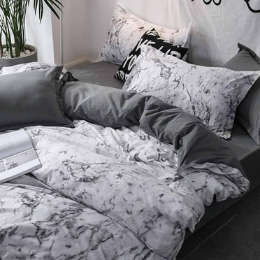 Gosuguu Bed Three Piece Gift Set Home Textile Sanding Three Piece Plain Set, Machine Washable Bedding Sets, Cozy Bedding Collection