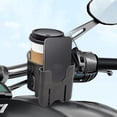 thumbnail image 1 of Gosuguu Bicycle Phone & Watter Bottle Holder with Fixed Clip, Stable Universal Plastic Holder, for Bicycle Handle Use, 1 of 6