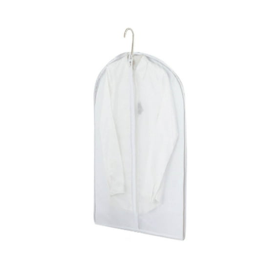 Gosuguu Clear Garment Bags for Hanging Clothes, Full Zipper Suit Bags, Clothes Covers for Closet Protection, Garment Storage Bag for Wardrobe Organization