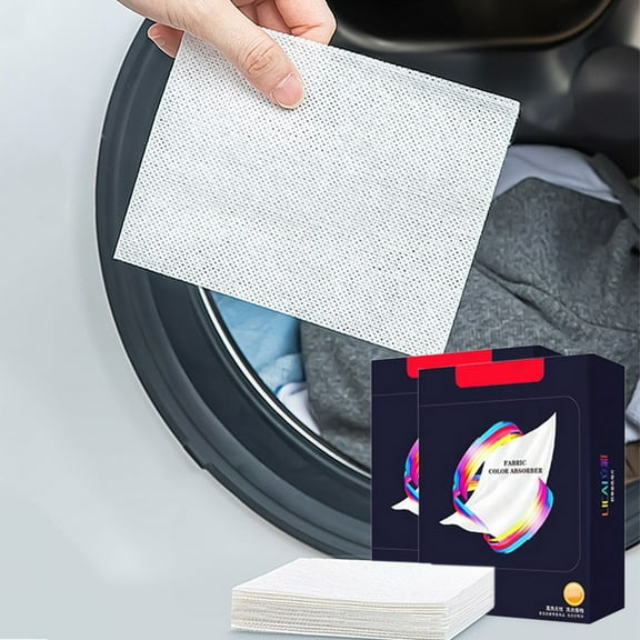 Gosuguu Color Absorbing Laundry Sheets for Color Protection - 100 Count