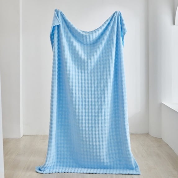 Gosuguu Flannel Cooling Nap Blanket Soft Lightweight Throw for Couch Comfortable Portable Summer Blanket