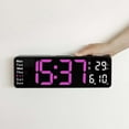 thumbnail image 1 of Gosuguu Large Digital Wall Clock with Temperature Date Display and Remote Control, 1 of 2