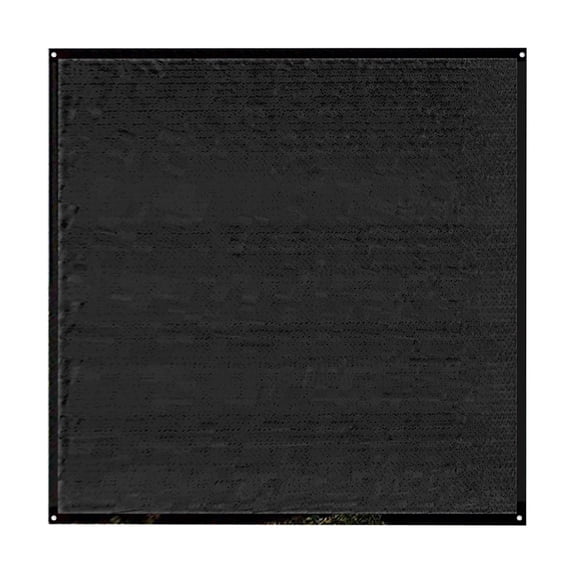 Gosuguu Outdoor Sun Shade Sail 10x10 ft | 95% UV Blocking Shade Cloth | HDPE Mesh Fabric for Patio, Garden, Courtyard, Balcony & Car Cover