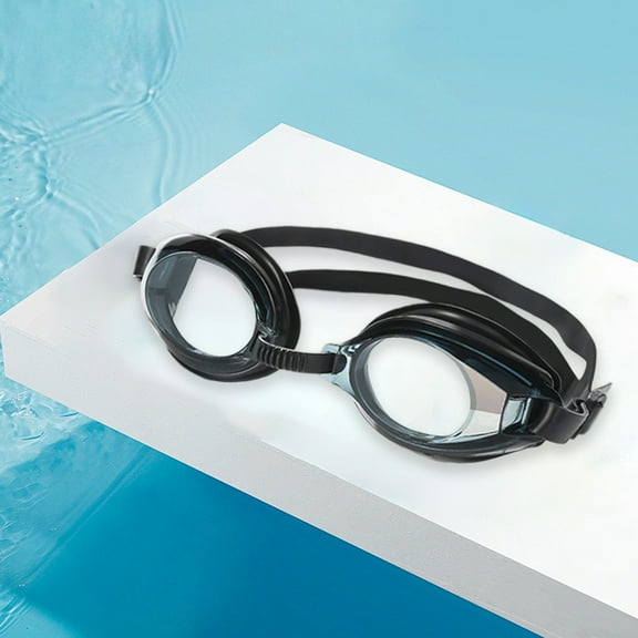Gosuguu Prescription Swimming Goggles with Anti-Fog Lenses for Adults Training