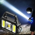 thumbnail image 1 of Gosuguu Solar Powered Flashlight | 1000 Lumen Rechargeable Lantern with USB & Solar Charging | 6 Light Modes | Waterproof Searchlight for Camping & Emergency, 1 of 7