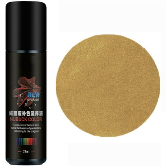 Gosuguu Suede Color Restorer, Restore Faded Suede on Sneakers, Boots, Shoes, and Jackets, Suede Repair Kit with Applicator, 75ml for Restoration