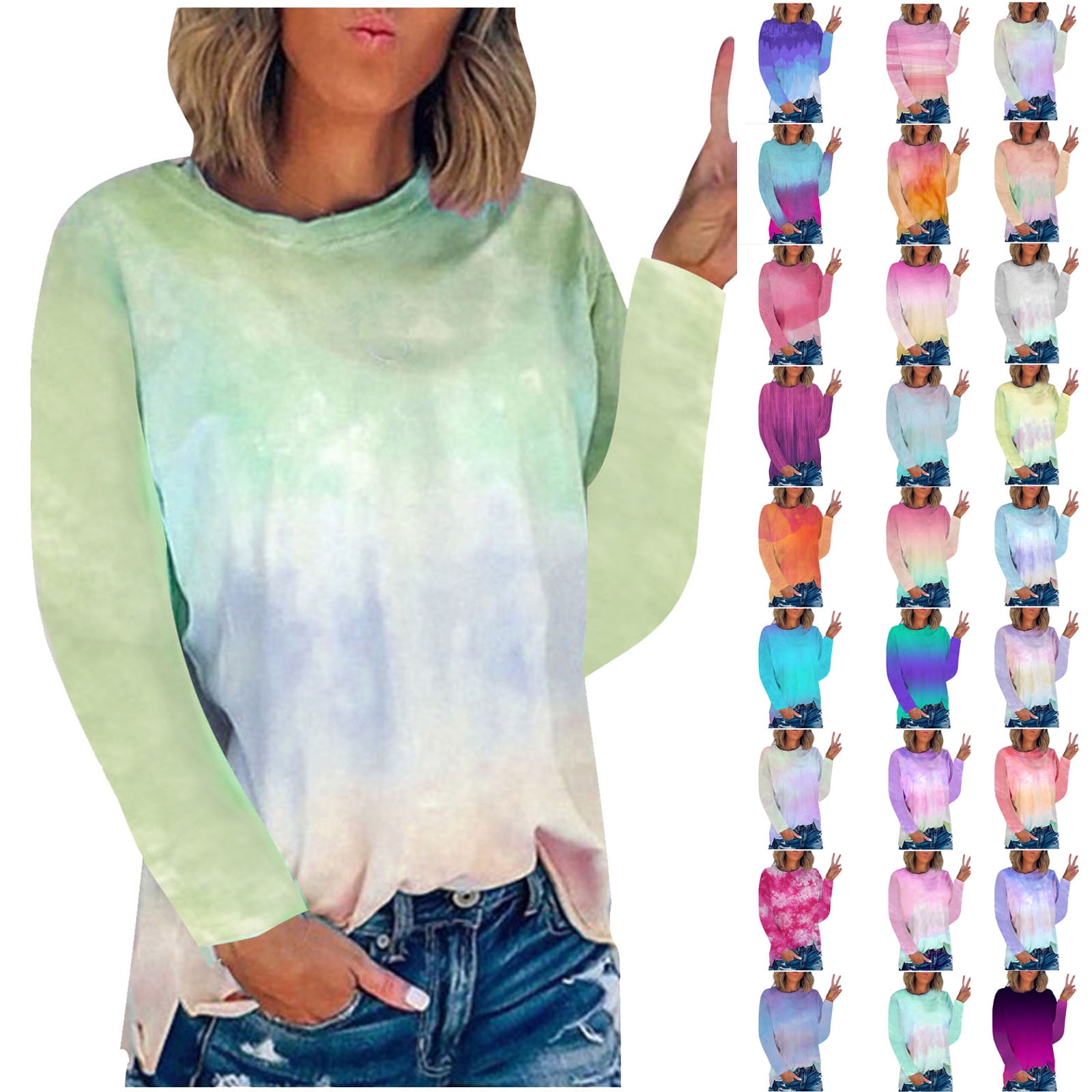 womens tie dye tee shirts