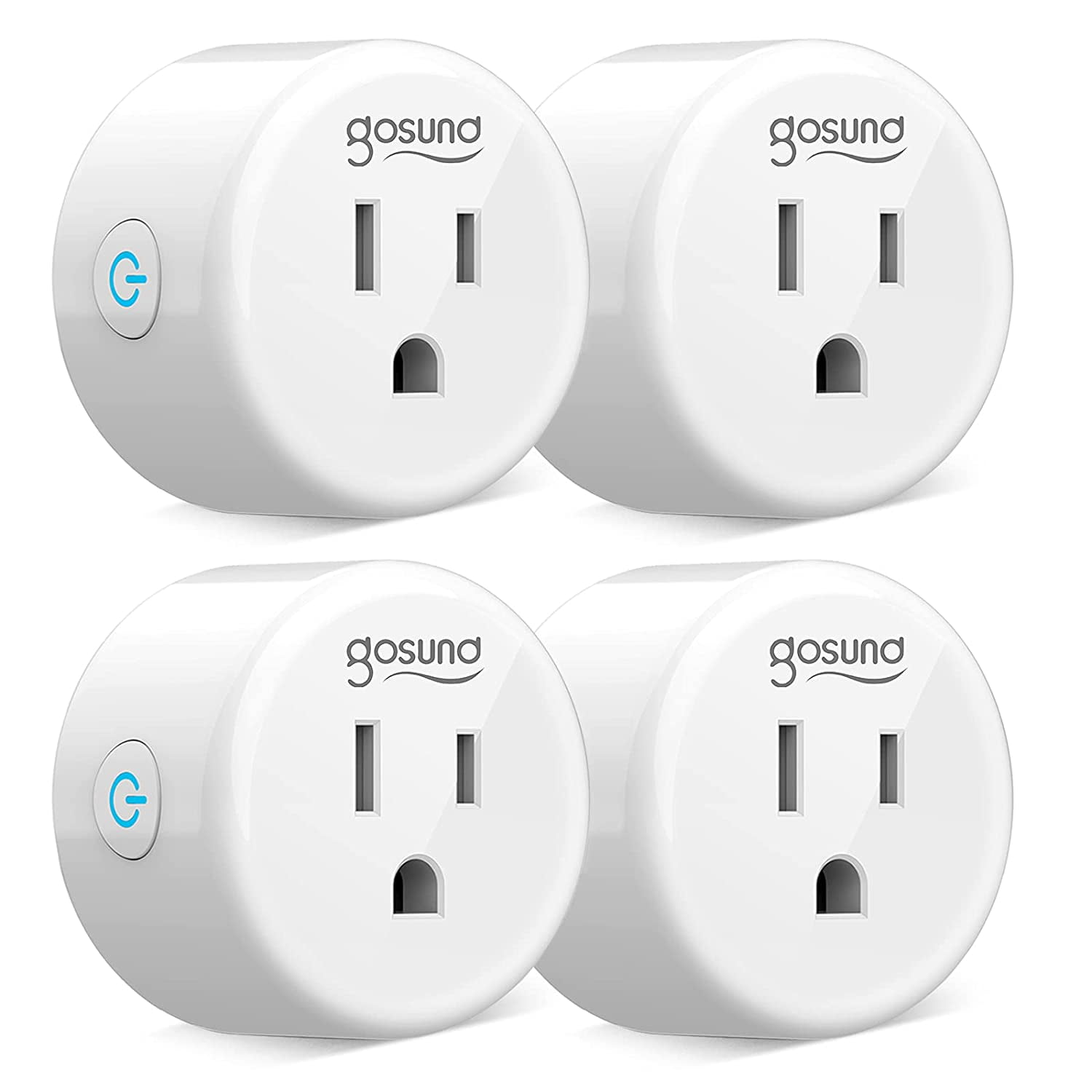Dropship Gosund 4Pack Mini Smart Plug Home WiFi Outlet Socket Work