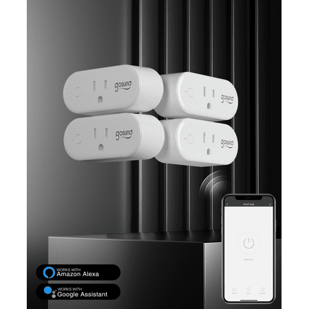 Gosund Wi-Fi Smart Plug 16A WP6-4 (4 Pack)