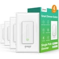 thumbnail image 1 of Gosund Wifi Remote Control Smart Dimmer Switch Single-Pole 4 Pack, 1 of 6