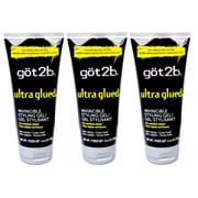 Got 2B Glued Ultra Styling Gel 6oz Pack of 3