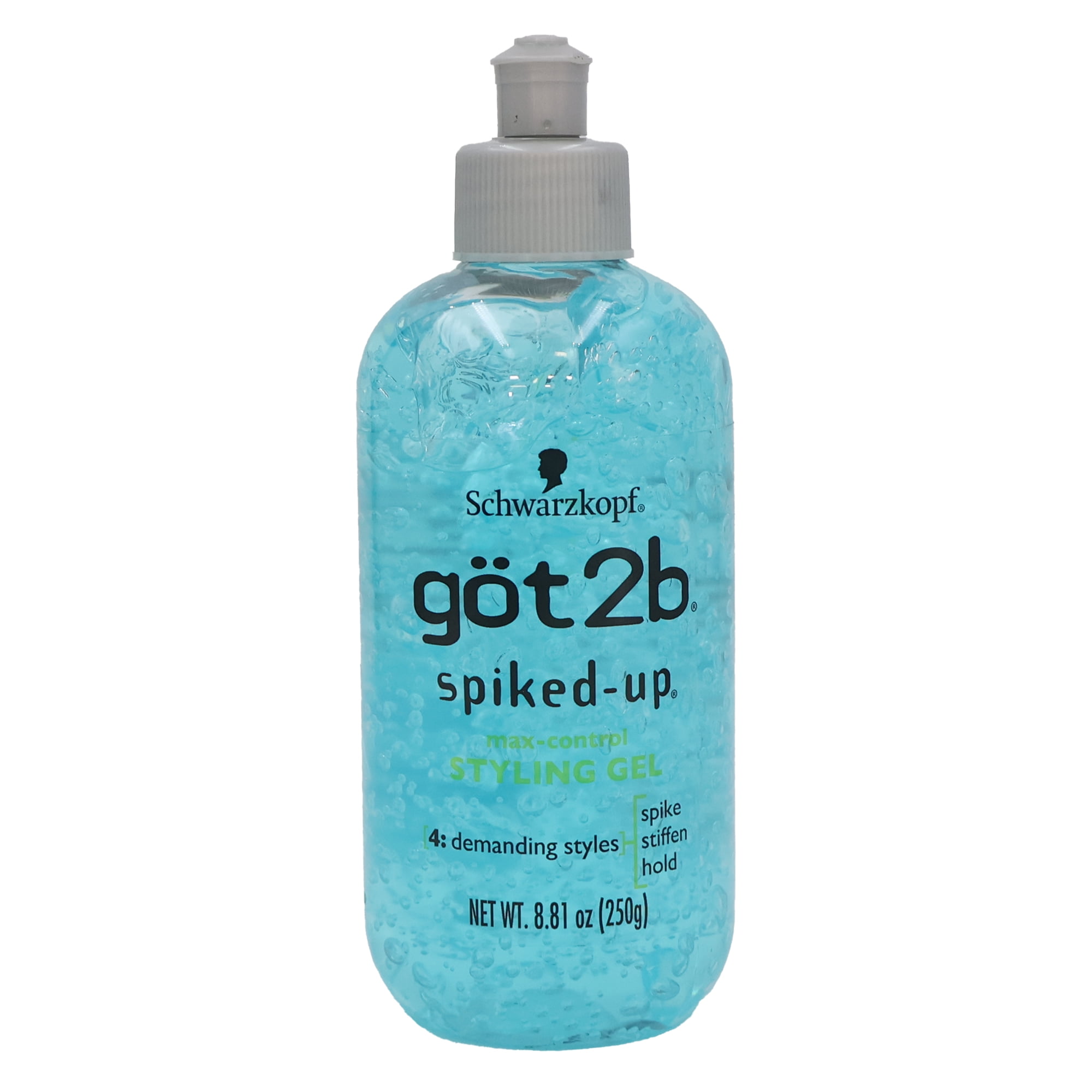 Got 2B Me SpikedUp Max Control Styling Gel for Slick, Stiff Hold, 8.5