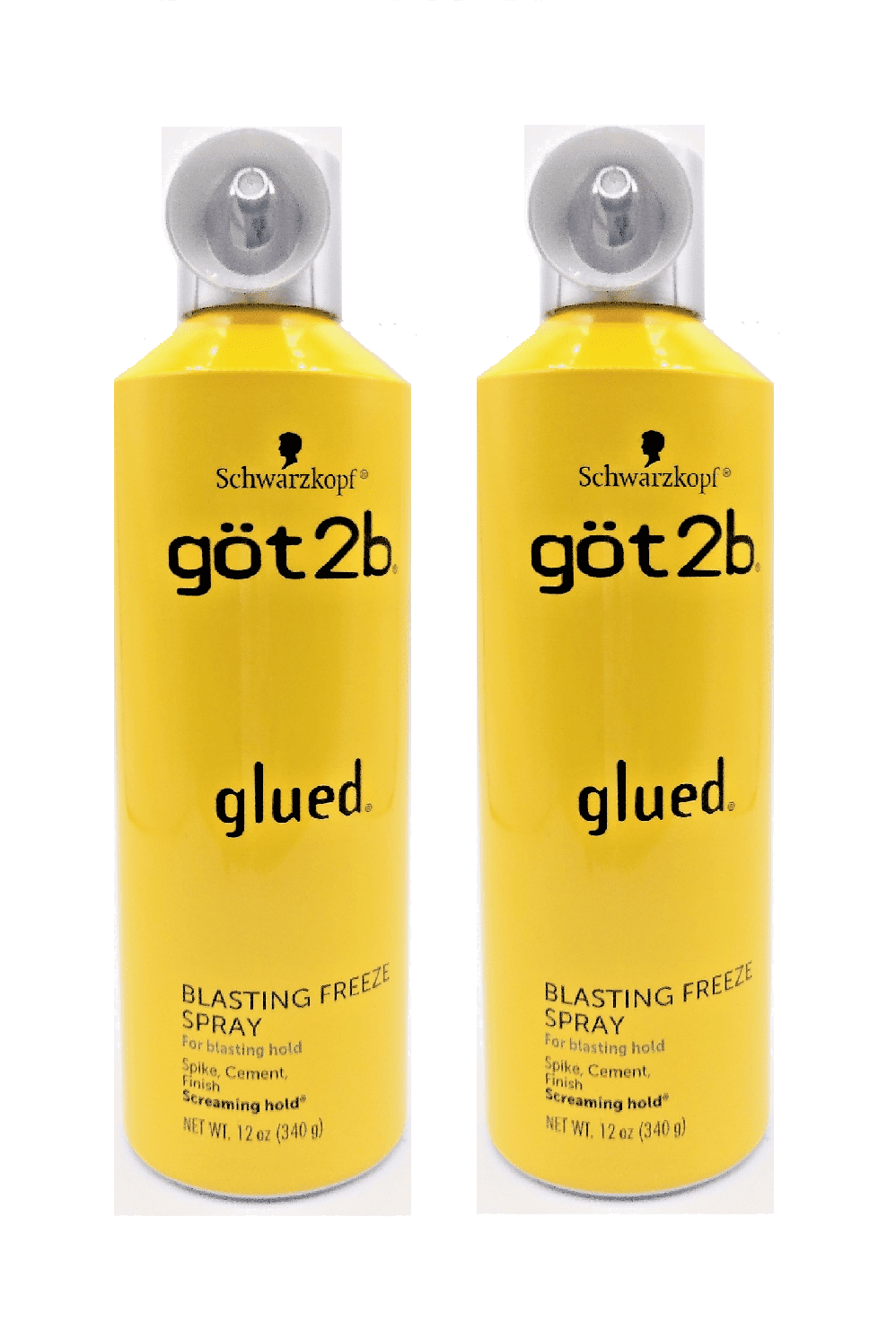Got 2b Blasting Freeze Spray Glue, Net.Wt 12 oz (Pack of 2 
