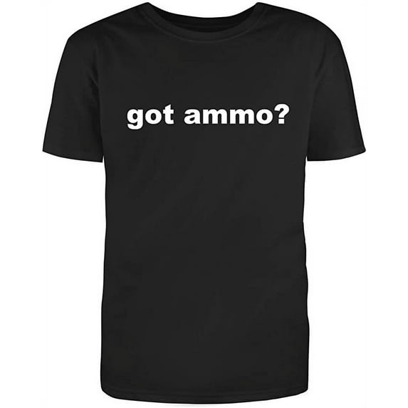 Got Ammo Graphic Novelty Humor Funny T Shirt Black 3X-Large