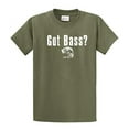 thumbnail image 1 of Got Bass T-shirt Got Bass? Fishing Fisherman Fish Tee Small Large Mouth Outdoors Lake Boat-Military-XXL, 1 of 4