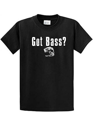 Big Bass Fishing Printed T-Shirt Tall
