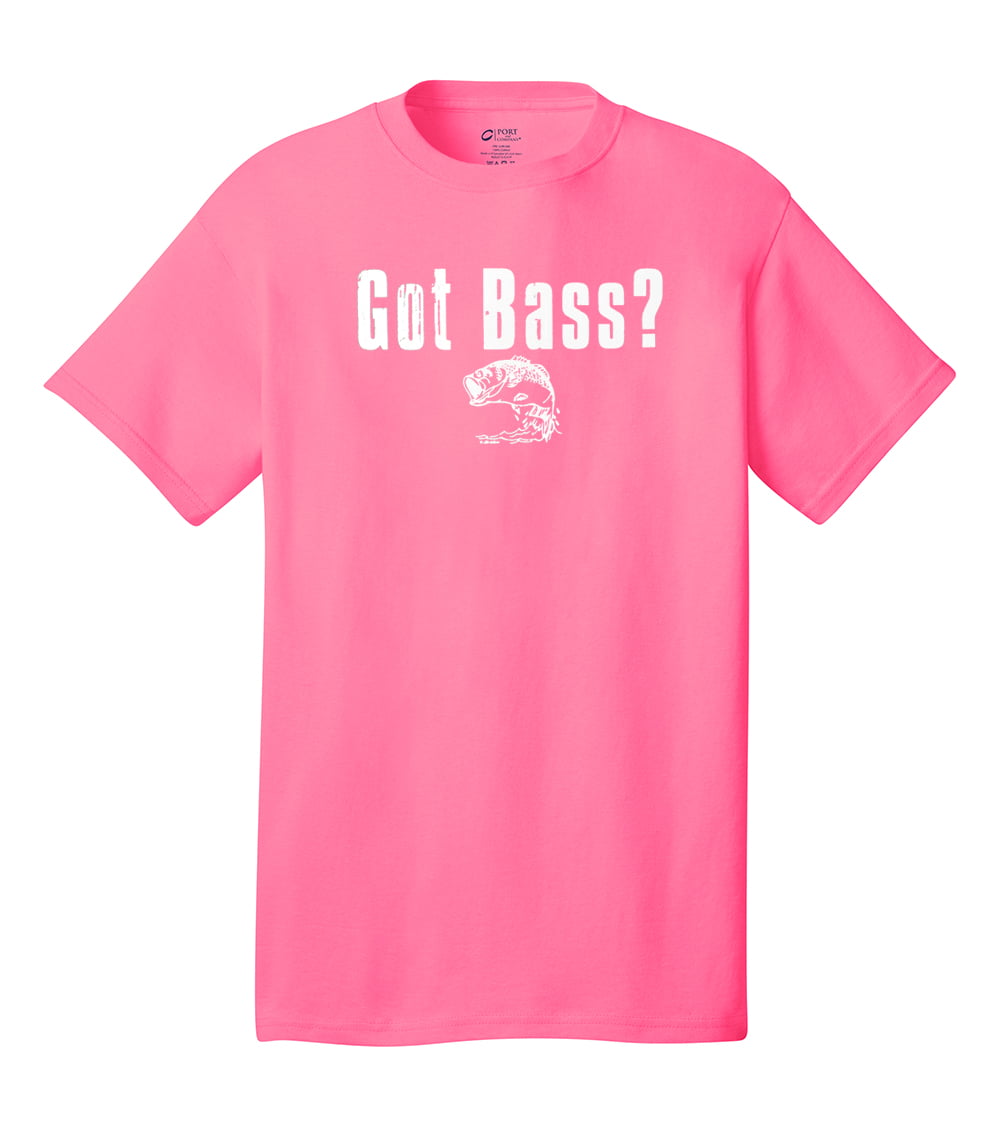 Got Bass T-shirt Got Bass? Fishing Fisherman Fish Tee Small Large Mouth  Outdoors Lake Boat-Sportsgray-Small 