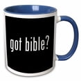 thumbnail image 1 of 3drose, Got Bible, 15oz Two-tone Blue Mug, 1 of 6