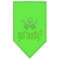thumbnail image 1 of Got Booty Rhinestone Bandana Lime Green Large, 1 of 2