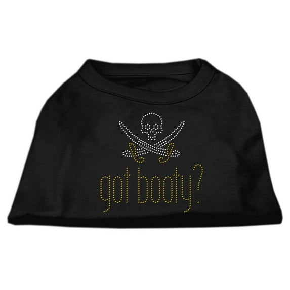 Pet Dog Cat Shirt Rhinestone, "Got Booty?"