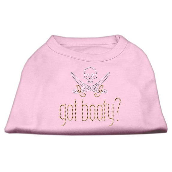 Pet Dog Cat Shirt Rhinestone, "Got Booty?"
