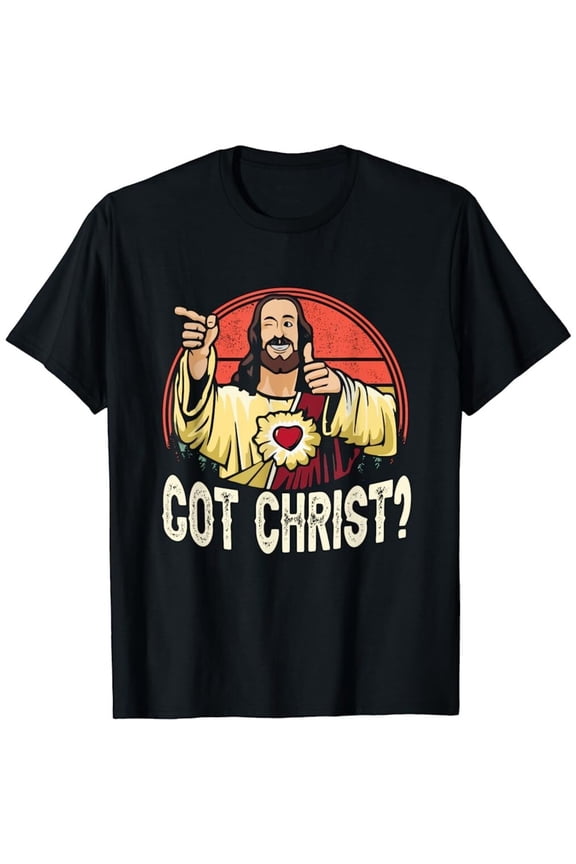 Got Buddy A Christ Cool Jesus Religious Christian T-Shirt All Size S-5XL