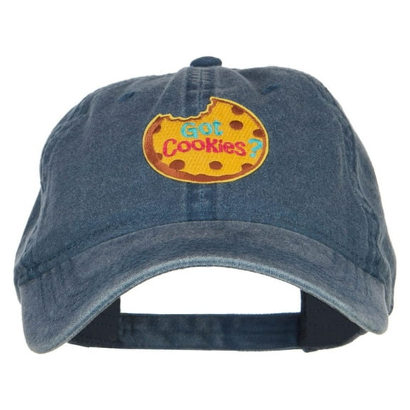 Got Cookies Patched Washed Cap - Navy OSFM