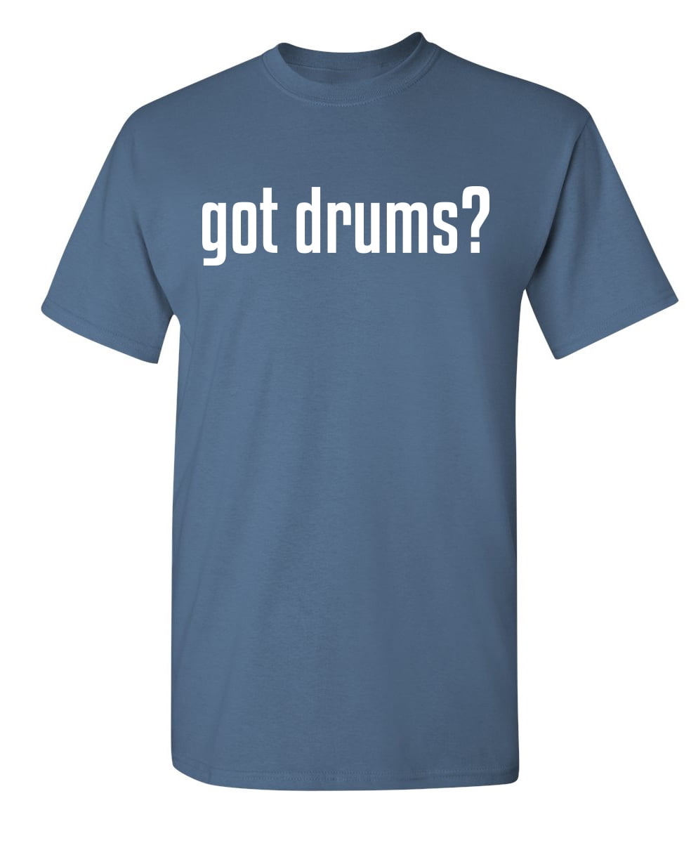 T-shirt Humour 'I'd Rather Be Playing Drums' - Pour Batteurs, Cadeau Drôle, Plusieurs Tailles/couleurs