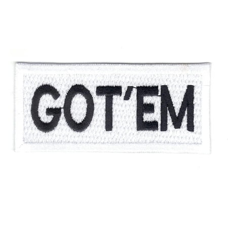 Got Em Box Box Logo Iron On Patch