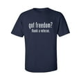 thumbnail image 1 of Got Freedom? Thank A Veteran Adult Short Sleeve T-shirt, 1 of 4