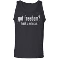 thumbnail image 1 of Got Freedom? Thank A Veteran Adult Tank Top, 1 of 3