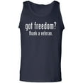 thumbnail image 1 of Got Freedom? Thank A Veteran Adult Tank Top, 1 of 3