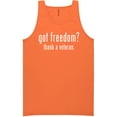 thumbnail image 1 of Got Freedom? Thank A Veteran Neon Tank Top, 1 of 1
