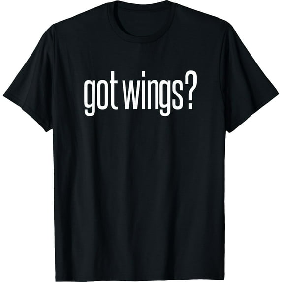 Got Fried Chicken Wings Food Image Lover Fun Saying Design Softstyle Unisex T-Shirt,Black Color,Size 2XL
