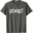 thumbnail image 1 of Got Fried Chicken Wings Food Image Lover Fun Saying Design Softstyle Unisex T-Shirt,Charcoal Color,Size XL, 1 of 5