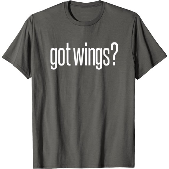 Got Fried Chicken Wings Food Image Lover Fun Saying Design Softstyle Unisex T-Shirt,Charcoal Color,Size XL