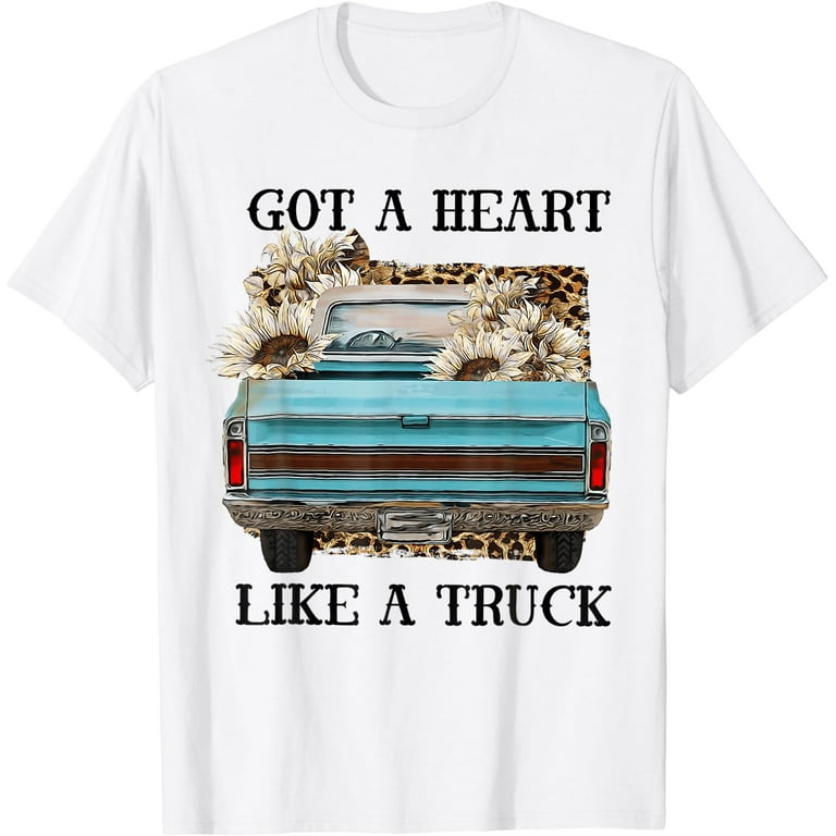 Leopard Heart Truck Tee Leopard Heart Truck Tee