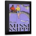 thumbnail image 1 of Got, Jean Pierre 19x24 Black Modern Framed Museum Art Print Titled - Fly to Mississippi, 1 of 5