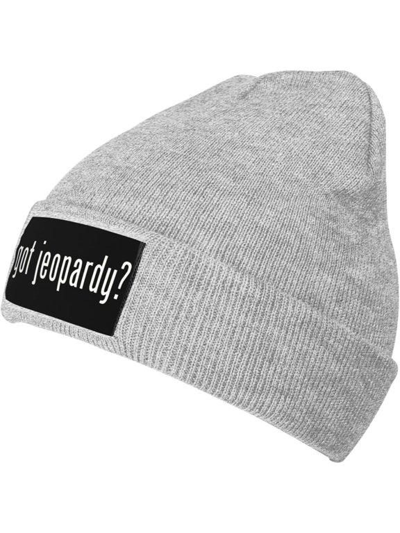 Got Jeopardy Knit Beanie Hats Men Women Black Winter Hats Skull Caps Warm Classic Slouchy