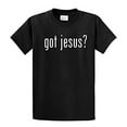 thumbnail image 1 of Got Jesus? Christian Faith Worship God Prayer Church Unisex Short Sleeve T-shirt-Black-Medium, 1 of 4