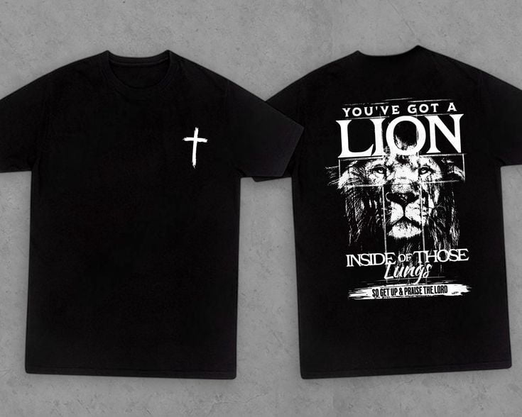 You've Got A Lion Inside Those Lungs Oversized Vintage Tshirt ...