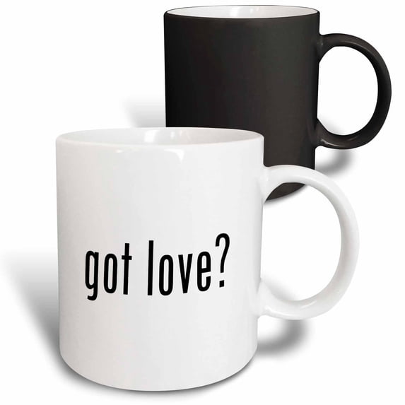 3drose, Got Love, 11oz Magic Transforming Mug