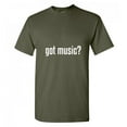 thumbnail image 1 of Got Music Sarcastic Marching Band Shirt Novelty Humor Graphic Tee Musics Lover Gift For Musician Christmas Birthday Party Anniversary Funny T-Shirt, 1 of 5