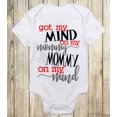 thumbnail image 1 of Got My Mind On My Mommy And My Mommy On My Mind #Laidback - Funny Onesies - Unique Baby Gift-Baby Shower Gift -Baby Boy Clothes-Mom Onesie Cool Baby Clothing, BABY BODYSUIT LAT 4424, 1 of 3