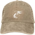 thumbnail image 1 of Got Northern Pike Fish Fishing Funny Hat Adjustable Denim Baseball Cap Black Dad Hat Men Women, 1 of 6