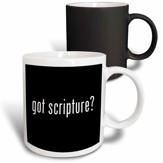 3drose, Got Scripture, 11oz Magic Transforming Mug